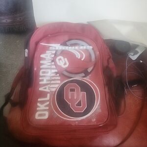 Oklahoma Sooners School Backpack For All Ages And Unisex